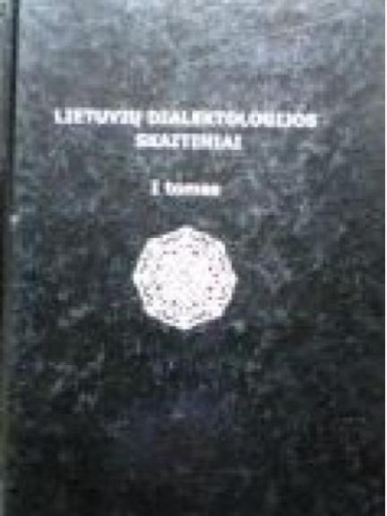Lietuvių dialektologijos skaitiniai (I tomas)