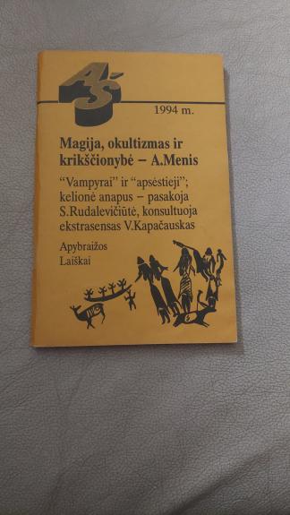 Magija, okultizmas ir krikščionybė-A. Menis
