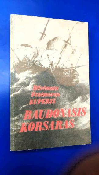 Raudonasis korsaras - Dž. F. Kuperis, knyga