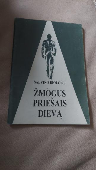 Žmogus priešais Dievą - Salvino Biolo S.J., knyga