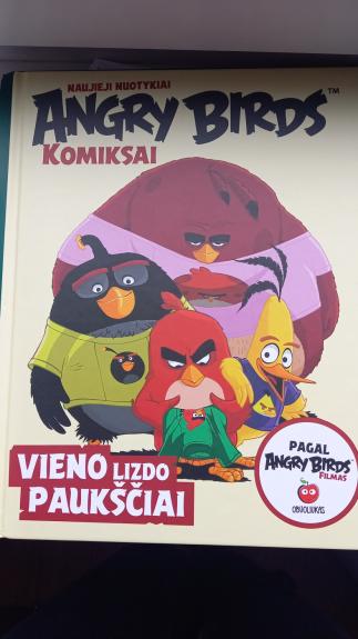 Angry Birds. Komiksai. Vieno lizdo paukščiai