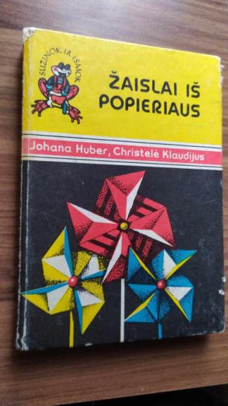 Žaislai iš popieriaus