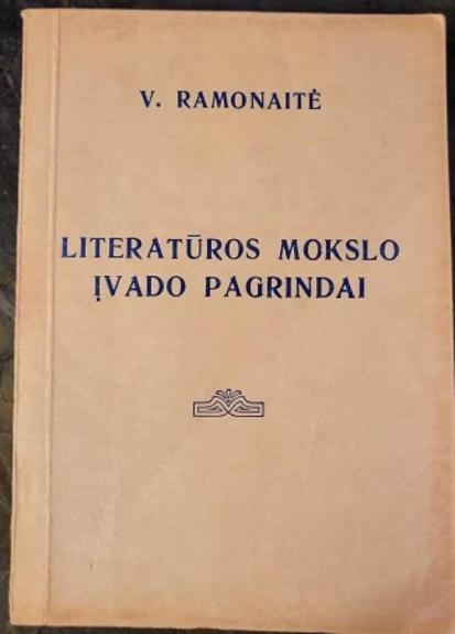Literatūros mokslo įvado pagrindai