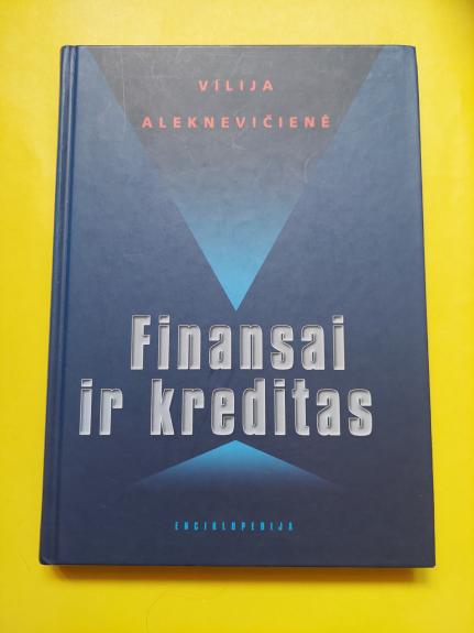 Finansai ir kreditas