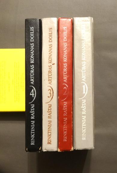 Konan Doilis Rinktiniai Raštai 1-4 tomai