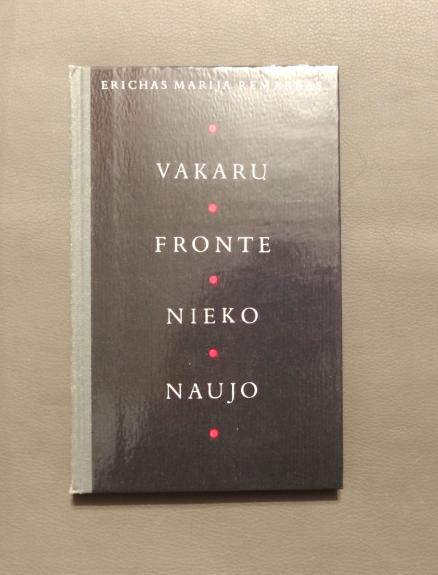 Vakarų fronte nieko naujo