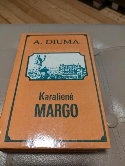 Karalienė Margo - Aleksandras Diuma, knyga