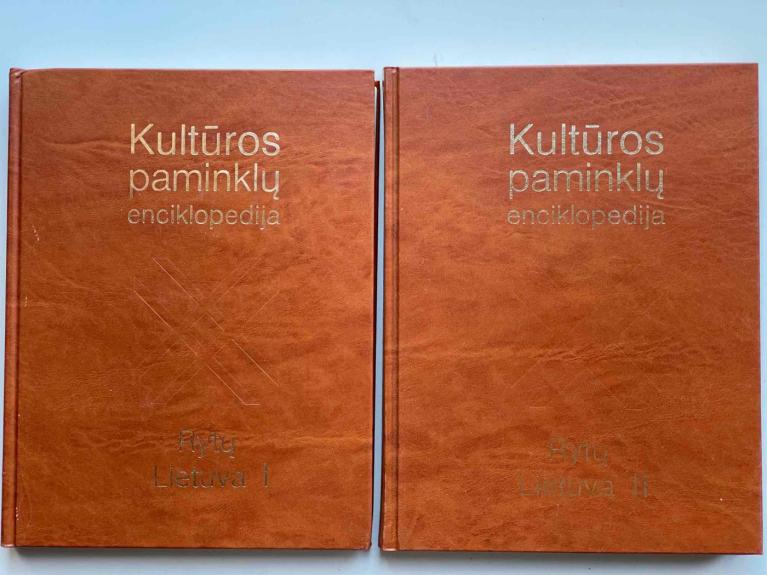 Kultūros paminklų enciklopedija (rytų Lietuva I tomas ir rytų Lietuva II tomas)