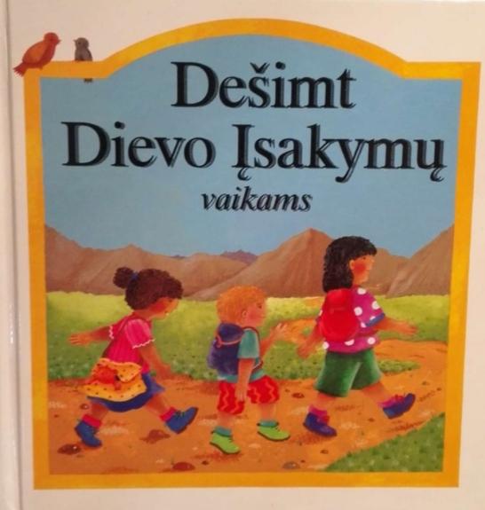 Dešimt Dievo įsakymų vaikams