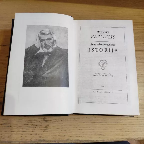 Prancūzijos revoliucijos istorija - T. Karlailis, knyga 1