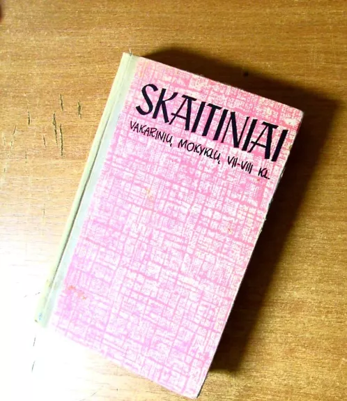 Skaitiniai vakarinių mokyklų VII-VIII kl.