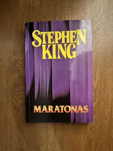 Maratonas - Stephen King, knyga