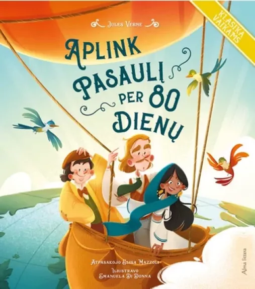 Aplink pasaulį per 80 dienų - Jules Verne, knyga