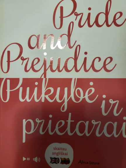 Pride and prejudice. Puikybė ir prietarai. - Jane Austen, knyga