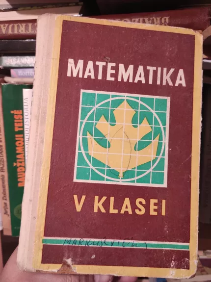 Matematika 5 klasei - Įvairūs, knyga 1