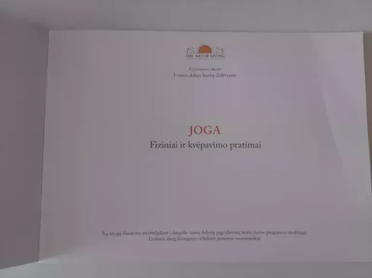 Pradėk dieną su džiaugsmu