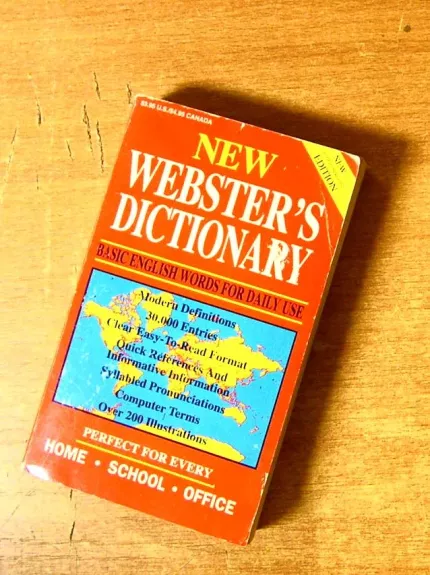 New Websters Dictionary - Basic English Words for Daily Use
