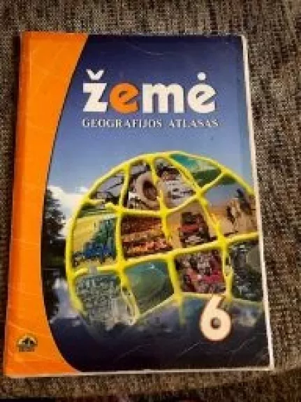 Žemė geografijos atlasas 6 klasei - Rytas Šalna, knyga 1