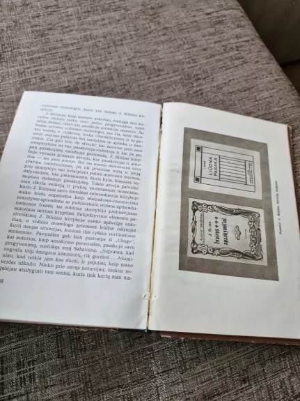 Jono Biliūno kūryba