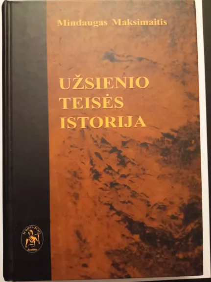Užsienio teisės istorija - Mindaugas Maksimaitis, knyga