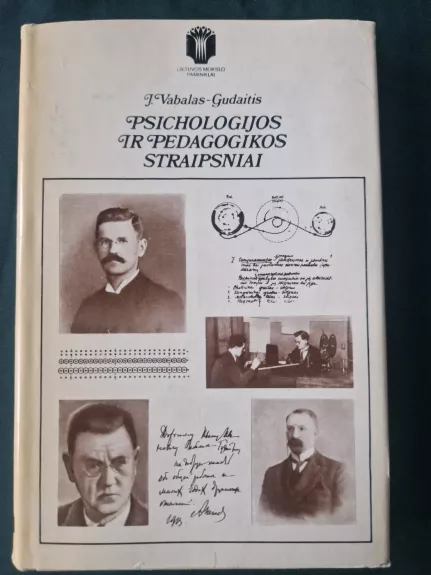 Psichologijos ir pedagogikos straipsniai - J. Vabalas–Gudaitis, knyga 1