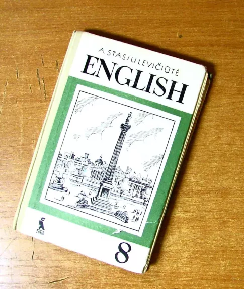 ENGLISH 8 - A. Stasiulevičiūtė, knyga