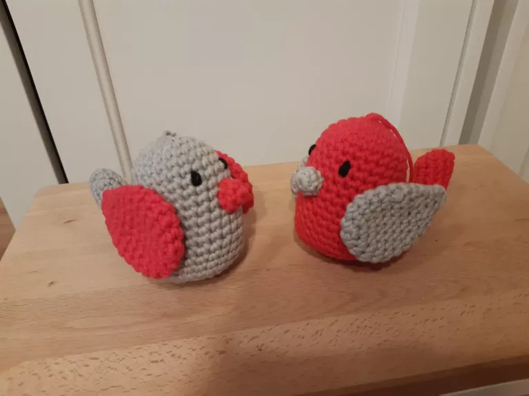 Velykoms . Paukščiukai