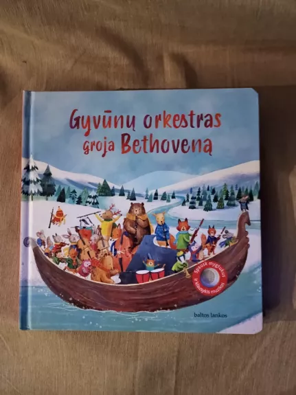 Gyvūnų orkestras groja Bethoveną - Sam Taplin, knyga