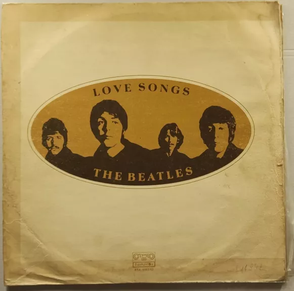 The Beatles Love songs - The Beatles, plokštelė 1