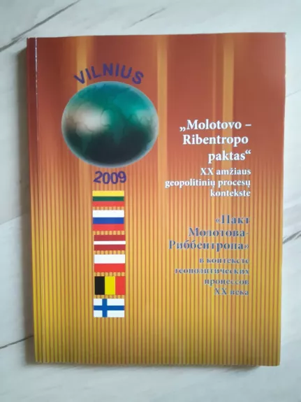 Molotovo - Ribentropo paktas. XX amžiaus geopolitinių procesų kontekste