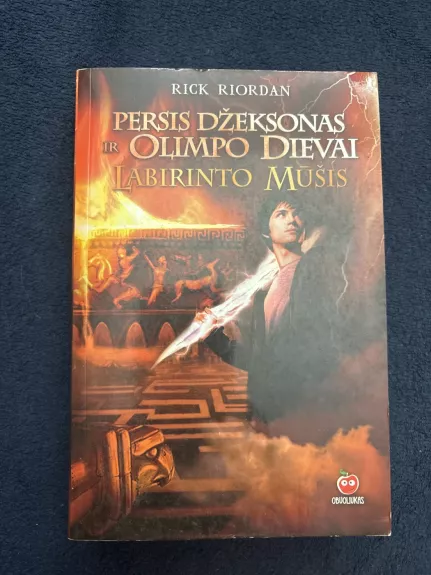Persis Džeksonas ir Olimpo dievai: labirinto mūšis (4 – oji knyga) - Rick Riordan, knyga
