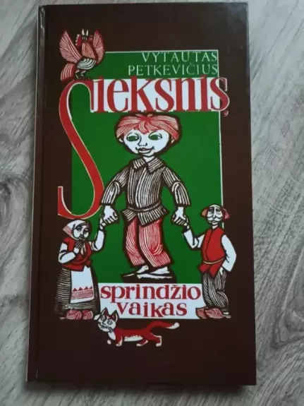 Sieksnis Sprindžio vaikas - Vytautas Petkevičius, knyga