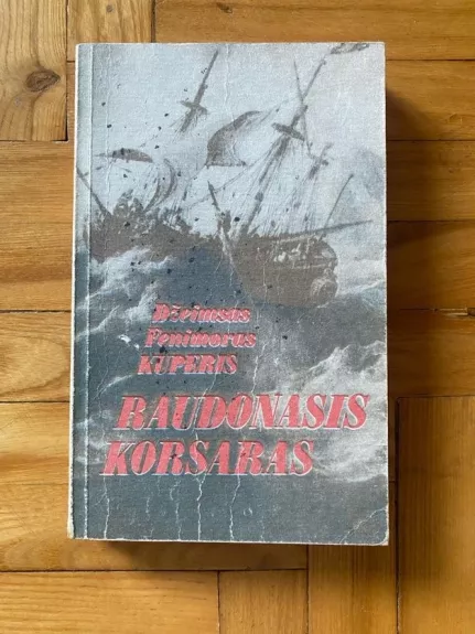 Raudonasis korsaras - Dž. F. Kuperis, knyga