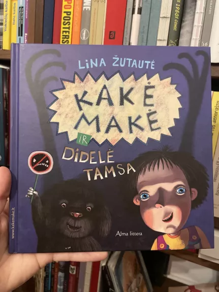 Kakė Makė ir didelė tamsa - Lina Žutautė, knyga