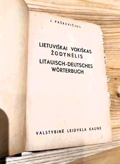 Lietuviškai vokiškas žodynėlis