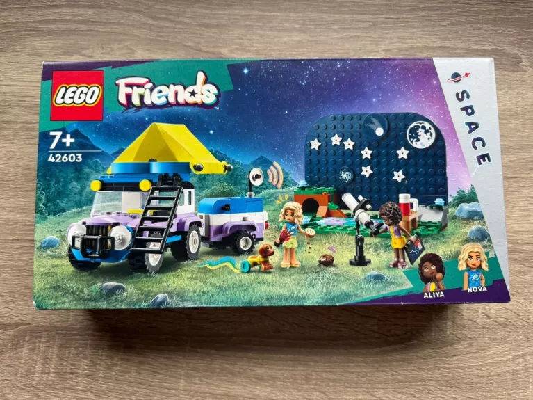 LEGO Friends Žvaigždžių stebėjimo stovyklavietės automobilis 42603