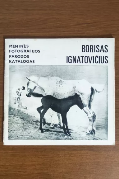 Meninės fotografijos parodos katalogas