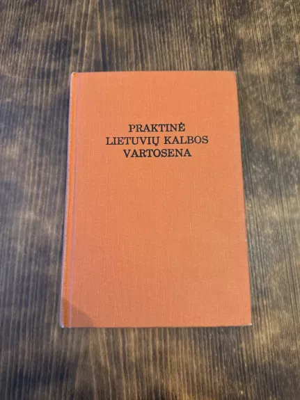 Praktinė Lietuvių kalbos vartosena