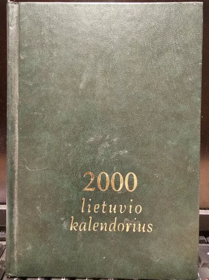 Lietuvio kalendorius, 2000