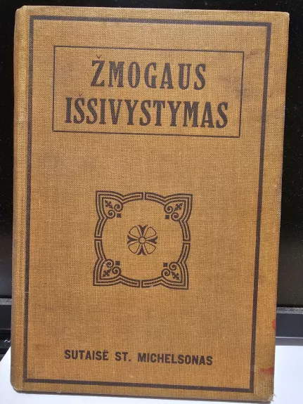 Žmogaus išsivystymas - S. Michelsonas, knyga