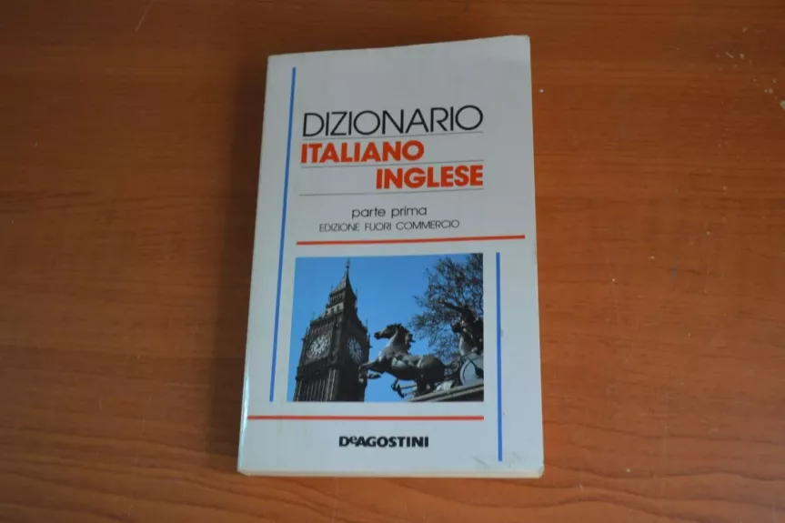 Dizionario Inglese Italiano edizione fuori commercio DeAgostini