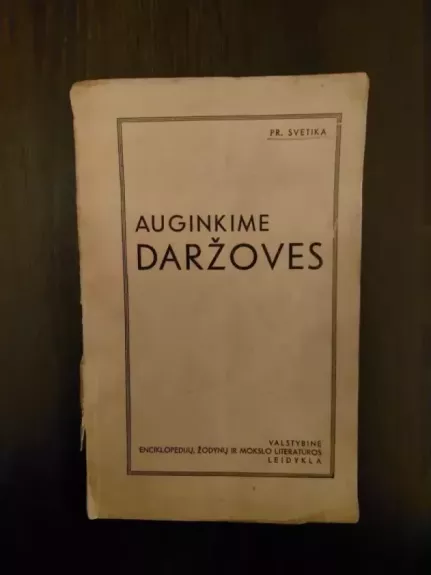 Auginkime daržoves