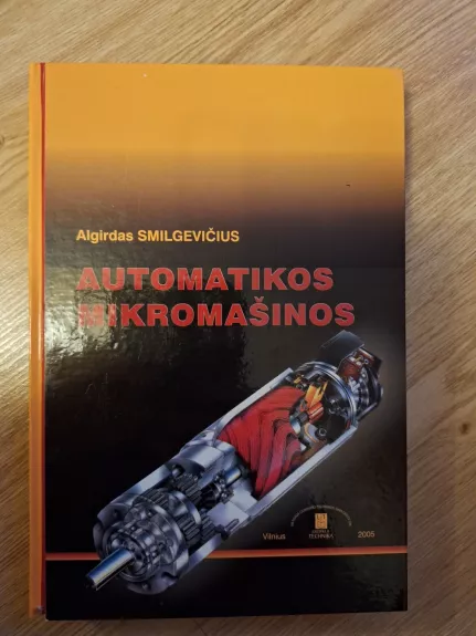 Automatikos mikromašinos - Algirdas Smilgevičius, knyga 1