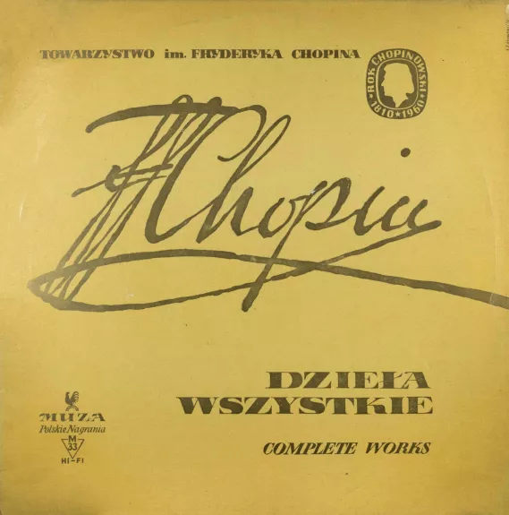 Šopenas Noktiurnai - Šopenas, plokštelė 1