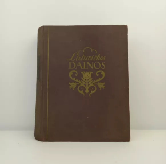 Lietuviškos dainos I tomas