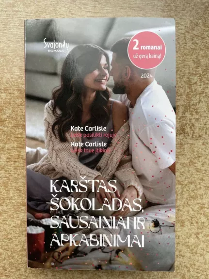Karštas šokoladas, sausainiai ir apkabinimai - Kate Carlisle, knyga