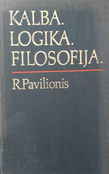 Kalba. Logika. Filosofija