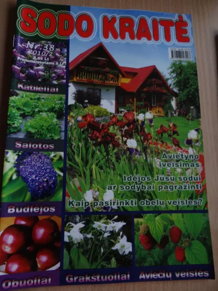 Sodo kraitė Nr. 38 2010/2