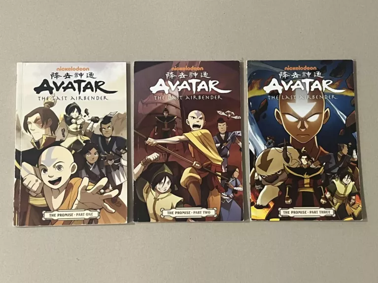 Avatar: The Last Airbender - The Promise. Part 1, 2 and 3 - Gene Luen Yang, knyga 1