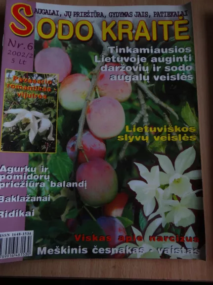 Sodo kraitė Nr. 6  2002,2